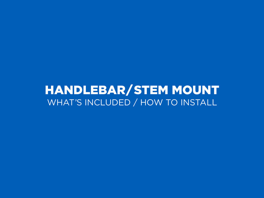 Cycling - Handlebar/Stem Mount