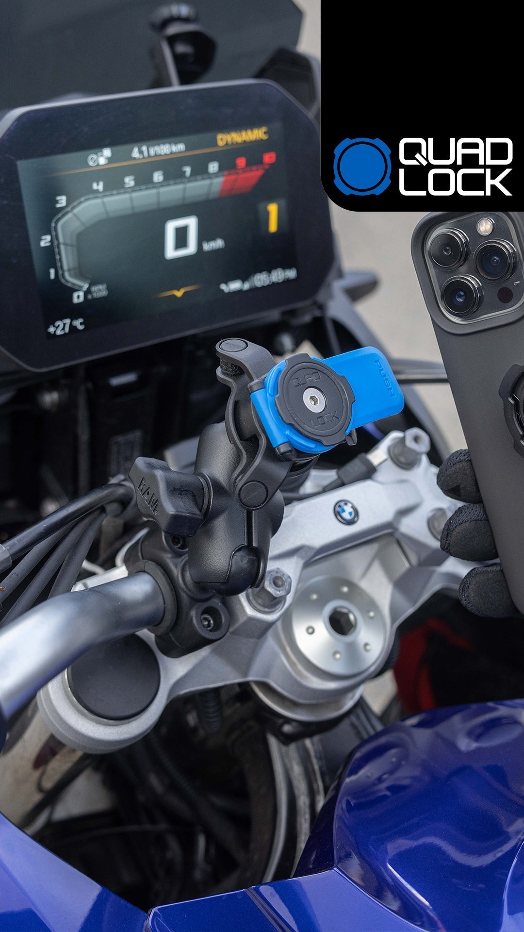 1" Ball Adaptor Motorcycle Kits